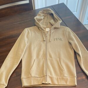 Victoria's Secret Green Zip-Up Hoodie